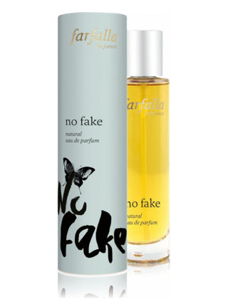 Unisex No Fake Farfalla Perfume for Women and Men - Elegant Fragrance Bottle