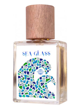 Sea Glass Sucreabeille Perfume for Women and Men - Fragrance Bottle on White Background