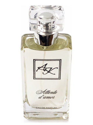 Attente d’Amor AKParfume for women - Exquisite floral fragrance bottle on white background