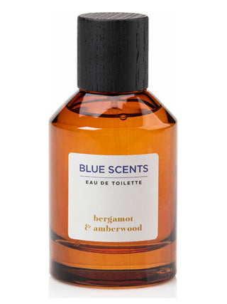 Mens Bergamot & Amberwood Blue Scents Perfume - Captivating fragrance for men with bergamot and amberwood notes