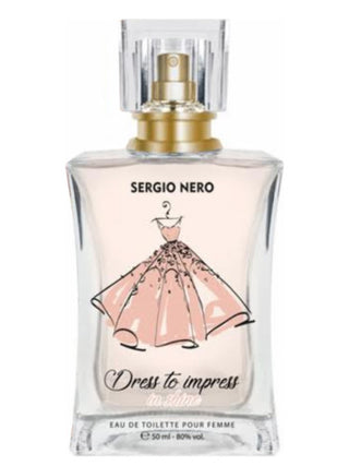 Shine Sergio Nero Dress To Impress Perfume for Women - Elegant fragrance in a sleek bottle