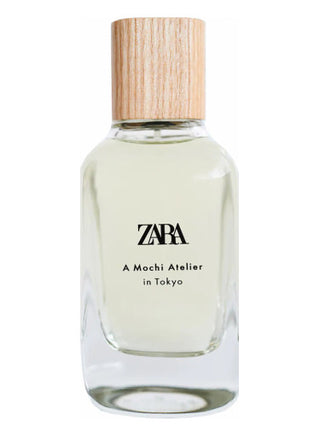 Zara A Mochi Atelier In Tokyo womens perfume - elegant fragrance bottle on white background