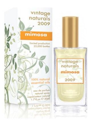 Vintage Naturals 2009 Mimosa Demeter Fragrance for Women - Exquisite floral perfume bottle