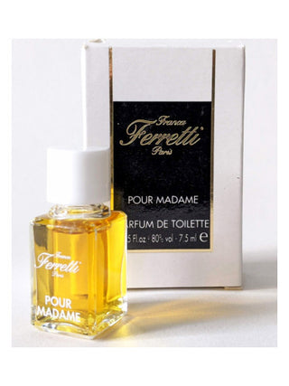 Pour Madame Franca Ferretti Womens Perfume - Elegant Fragrance Bottle - Buy Online Now