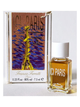 Franca Ferretti Ici Paris Perfume for Women - Elegant floral fragrance in a stylish bottle | Shop now for irresistible scents