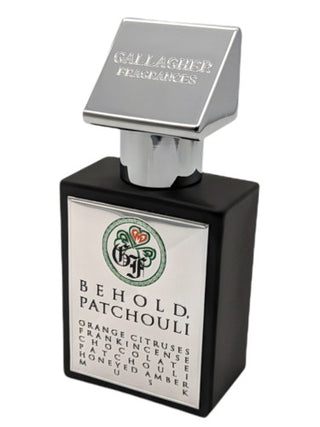 Behold Patchouli Gallagher Fragrances for Women and Men - Exquisite Unisex Perfume Bottle