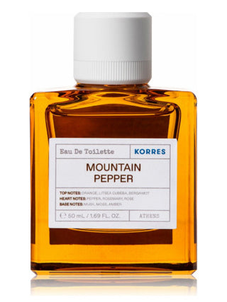 Mountain Pepper Korres Unisex Perfume - Exquisite Fragrance for Women and Men