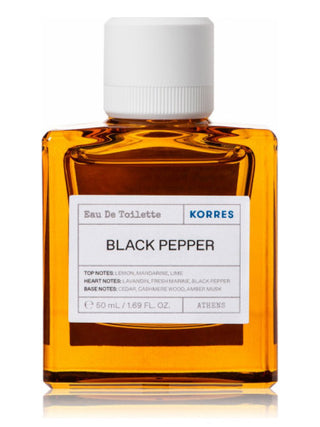 Black Pepper Korres Perfume for Women and Men - Unisex Fragrance Bottle Image