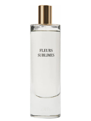 Zara Fleurs Sublimes For Him mens perfume - elegant fragrance bottle