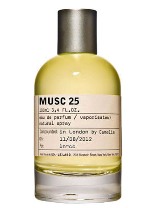 Le Labo Musc 25 Los Angeles Perfume for Women and Men - Best Unisex Fragrance - Buy Online Now!