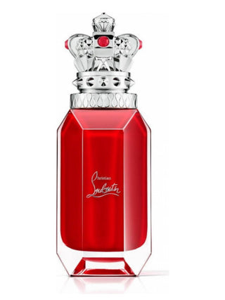 Christian Louboutin Loubicrown Perfume for Women - Elegant fragrance bottle on white background