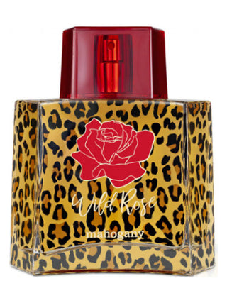 Wild Rose Mahogany Perfume for Women - Exquisite fragrance bottle on display