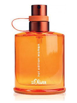  s.Oliver Hot Edition Womens Perfume for Women - Elegant Fragrance Bottle on White Background