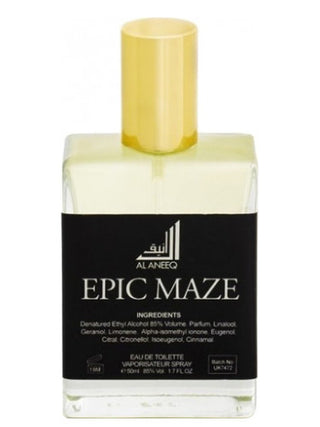 Mens Epic Maze Al Aneeq Perfume - Exquisite Fragrance for Him