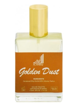 Golden Dust Al Aneeq Unisex Perfume - Buy Online Now