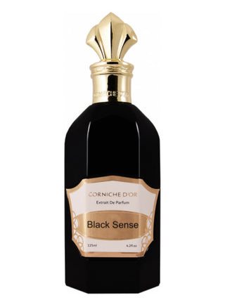 Black Sense Corniche DOr Perfume for Women and Men - Elegant Fragrance Bottle - Buy Online