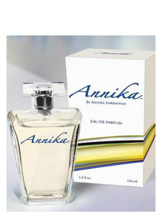 Annika Sorenstam for Women Perfume - Elegant Fragrance Bottle on White Background