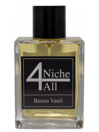 Benzo Vanil Niche4All Unisex Perfume - Top Fragrance for Women and Men