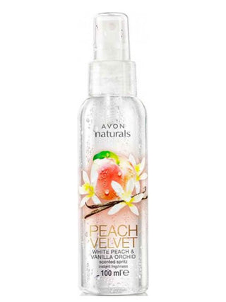 Avon Naturals Peach Velvet Perfume for Women - Elegant fragrance in a peach bottle