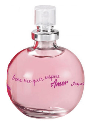 Jequiti Bem-Me-Quer Inspire Amor Womens Perfume - Floral Fragrance Bottle