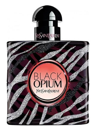 Black Opium Zebra Collector Yves Saint Laurent womens perfume bottle image