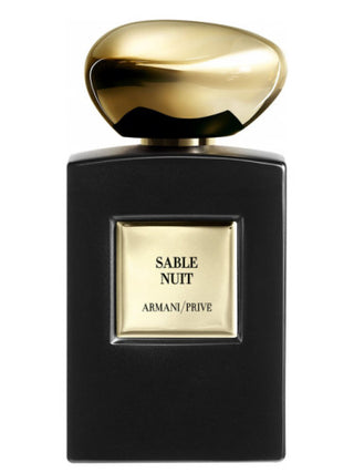 Giorgio Armani Sable Nuit Perfume for Women and Men - Fragrance Bottle Image