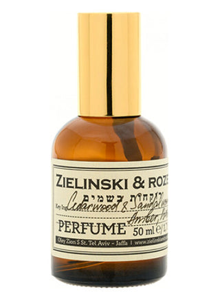 Unisex Cedarwood & Sandalwood Perfume by Zielinski & Rozen - Amber, Patchouli Scent | Perfume Image