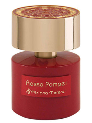 Rosso Pompei Tiziana Terenzi for Women Perfume - Elegant Fragrance Bottle on White Background