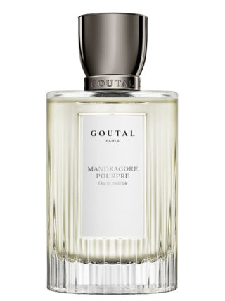 Unisex Mandragore Pourpre Goutal Perfume for Women and Men - Elegant Fragrance Bottle on White Background