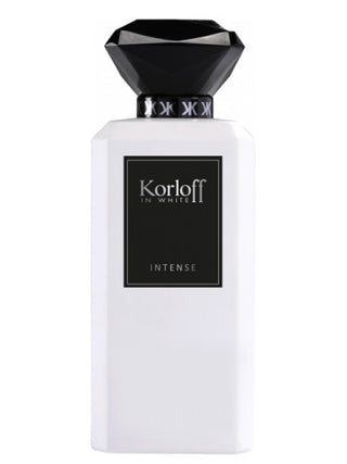 Korloff In White Korloff Paris Mens Perfume - Elegant fragrance bottle on white background