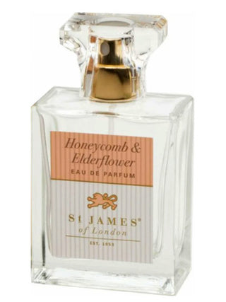 St James Of London Honeycomb & Elderflower Perfume for Women and Men - Luxurious Fragrance in a Bottle