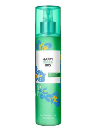 Happy Green Iris Benetton Womens Perfume - Refreshing Floral Fragrance