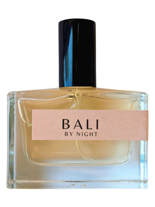 Jil CROQUET Bali by Night Perfume for Women - Elegant fragrance bottle on dark background