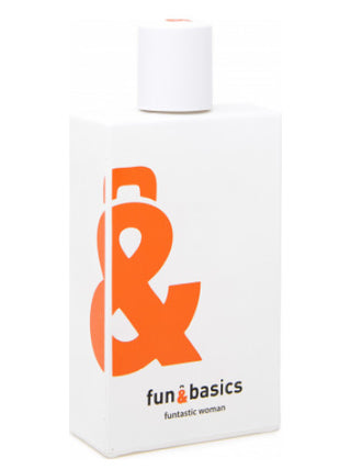 Funtastic Woman Fun & Basics Perfume for Women - Elegant fragrance bottle on white background