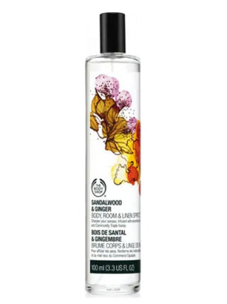 Sandalwood & Ginger Perfume by The Body Shop for Women and Men - Fragrance Bottle Image