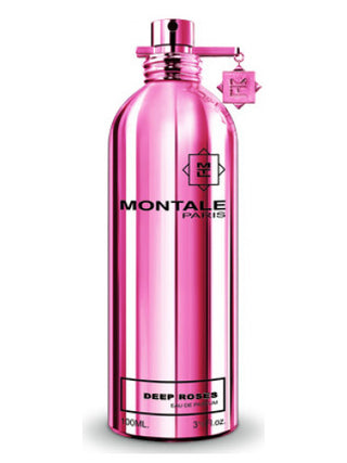 Deep Roses Montale Perfume for Women and Men - Fragrance Bottle on White Background