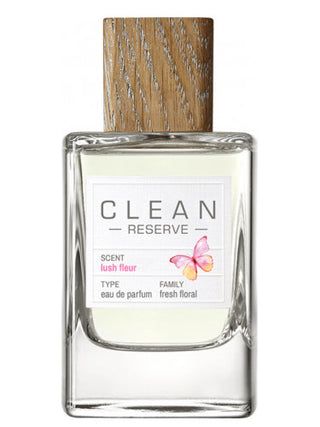 Womens Lush Fleur Clean Perfume - Elegant floral fragrance in a sleek bottle - Buy now for a refreshing scent experience.