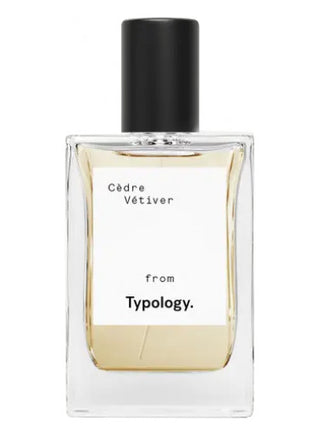 Discover Cèdre Vétiver Typology Paris Unisex Perfume - Exquisite Fragrance for Men and Women