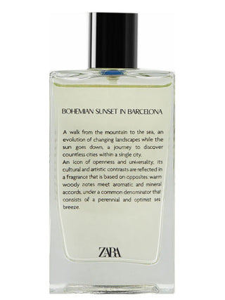 Bohemian Sunset In Barcelona Zara Perfume for Women and Men - Fragrance Bottle Image