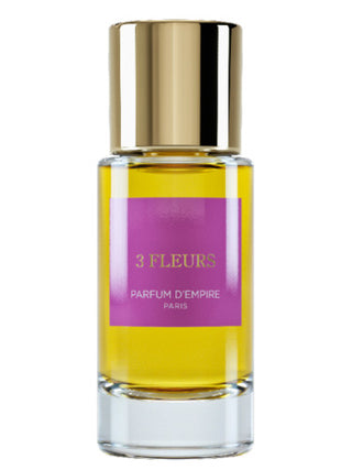 3 Fleurs Parfum dEmpire for Women - Exquisite floral perfume bottle - Buy now for an alluring fragrance experience