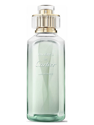 Luxuriance Cartier Perfume for Women and Men - Elegant Fragrance Bottle on White Background