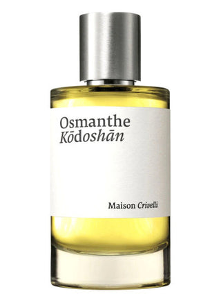 Osmanthe Kodoshan Maison Crivelli unisex perfume bottle - Best fragrance for women and men | Maison Crivelli scent | Shop now