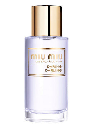 Shop Daring Darling Miu Miu womens perfume - Elegant fragrance bottle on white background