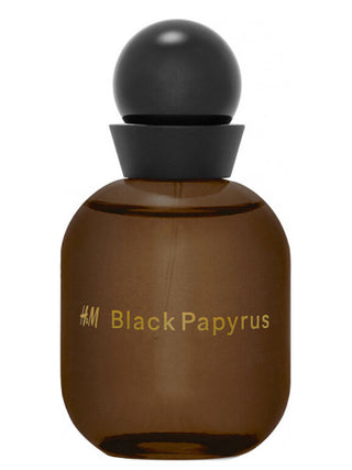 H&M Black Papyrus Perfume for Women - Elegant Fragrance Bottle Image