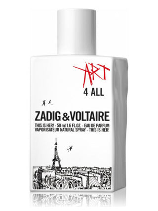 Zadig & Voltaire This is Her! Art 4 All perfume for women - elegant fragrance image