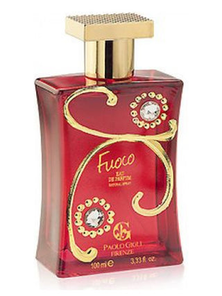 Fuoco Paolo Gigli Womens Perfume - Exquisite fragrance bottle on white background