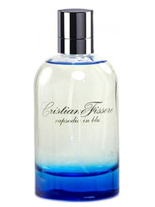 Rapsodia in Blu Cristiano Fissore Perfume for Women and Men - Exquisite fragrance bottle on white background