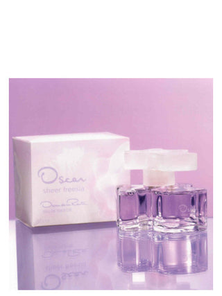 Oscar Sheer Freesia Oscar de la Renta perfume for women - elegant floral fragrance in a stylish bottle