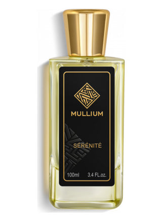 serenite Mullium womens perfume - luxurious fragrance bottle on white background