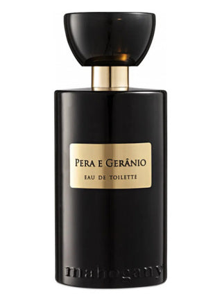 Perfume Pera e Gerânio Mahogany for Women - Elegant fragrance for sophisticated women